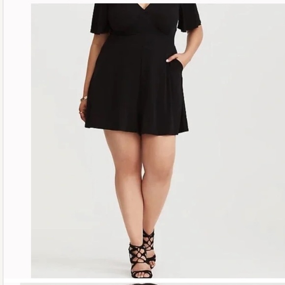Torrid Black Romper - Picture 4 of 5